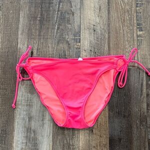 Victoria Secret Vibrant Pink Bikini Bottom size L